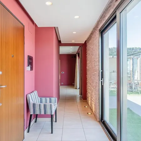 Apartmán Etna View Superior Flat With Terrace And Jacuzzi